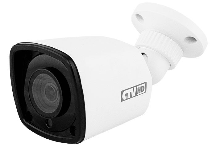 Купить видеокамера "ctv" цветная ctv-hdb2820a se белый ( формат ahd, установка внутри/вне помещений,  разрешение 1080p (full hd), ик подсветка до 20 м)   | КилоВатт