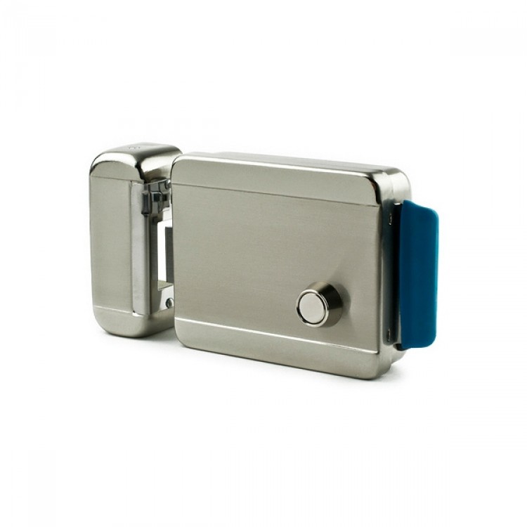 Купить замок электромеханический "j-lock" jl-10s без блокировки хром (универсальный - под любой тип двери, открывание изнутри: кнопка) | КилоВатт