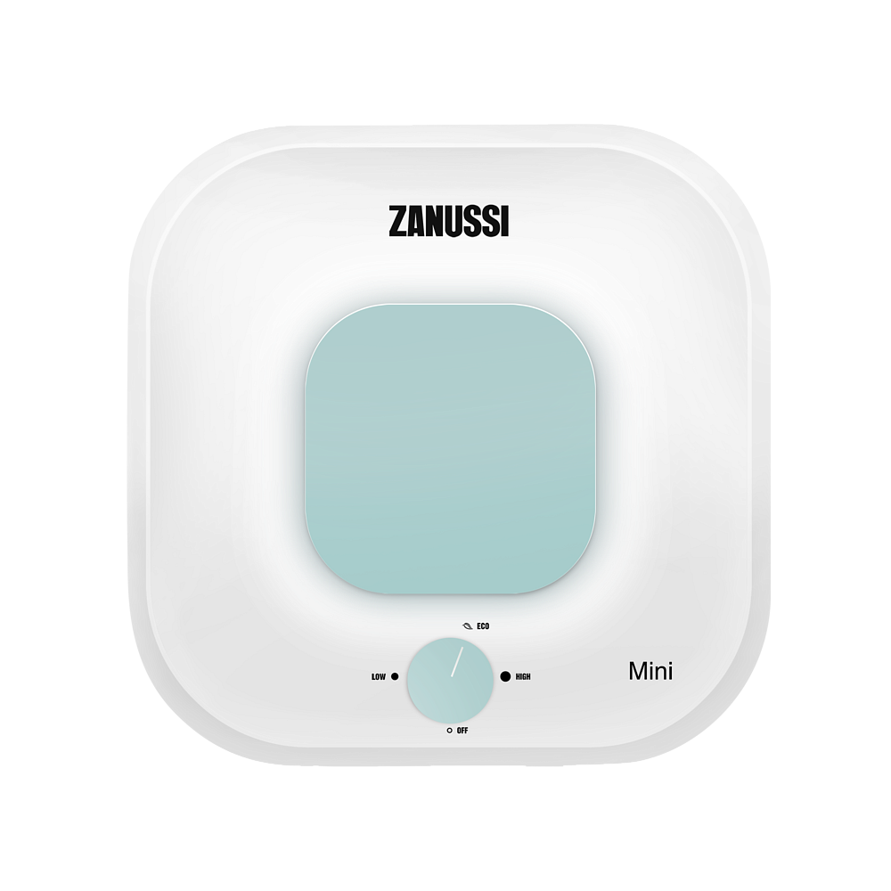 Купить водонагреватель "zanussi" zwh/s 15 mini o (green) 15л 2500вт (подключение снизу, эмаль, вертикальное, плоский, вес 9.6 кг, размер 368х368х340) стоп цена | КилоВатт