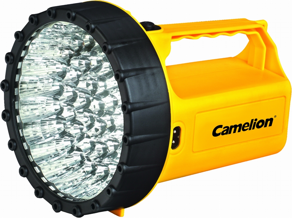 Купить фонарь "camelion" led29316 аккумуляторный  ip22 (43 светодиода, аккумулятор 6 вольт 4 а*ч, дистанция освещения: 25м)  | КилоВатт