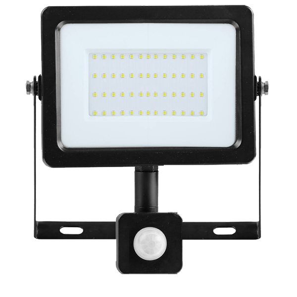 Купить прожектор светодиодный "foton" fl-led light-pad 20вт grey 4200к 1700lm с датчиком | КилоВатт