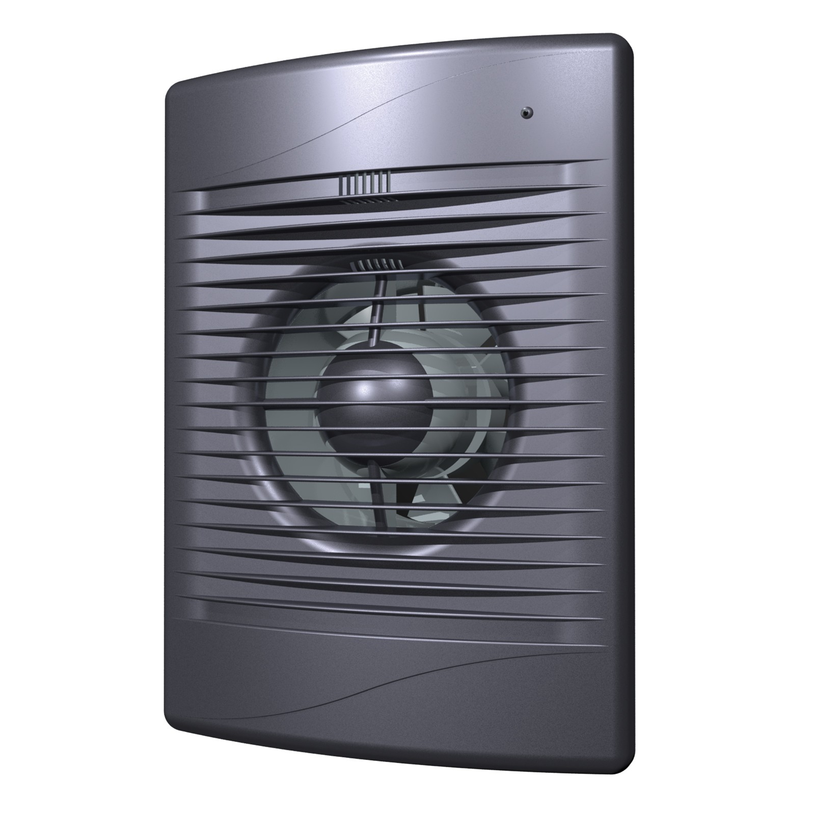 Вентилятор "Эра" STANDARD 4С dark gray metal осевой вытяжной с обратным клапаном, декоративный д100 