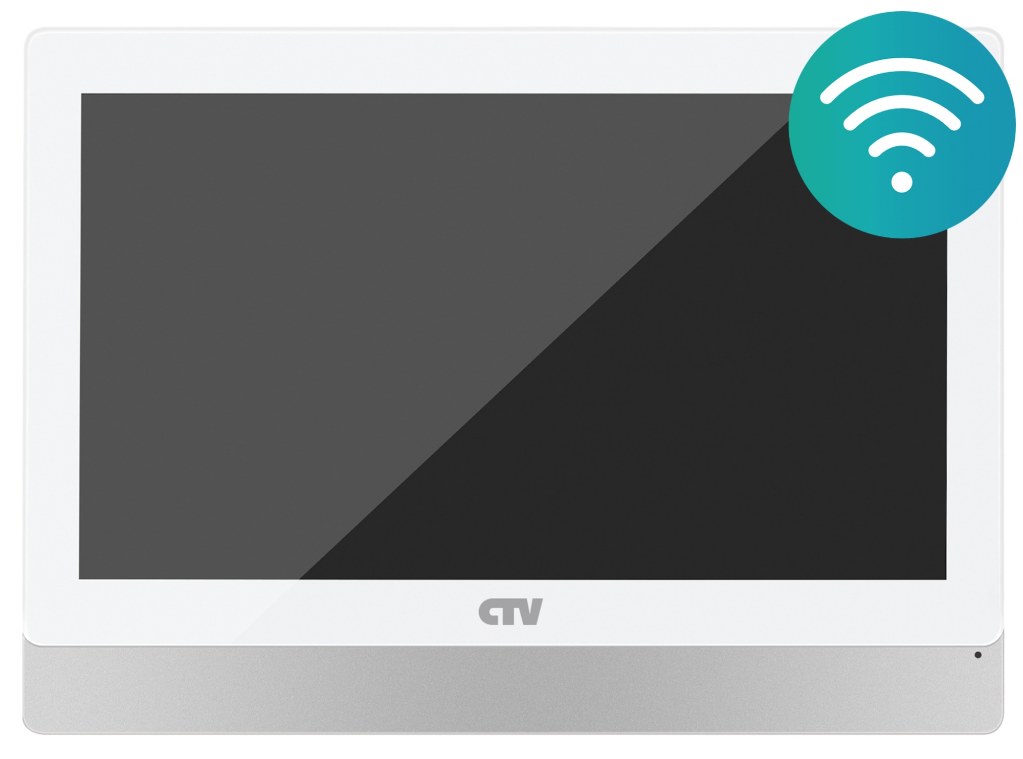 Купить монитор видеодомофона "ctv" цветной ctv-m5902 w белый (экран 9"/22,9см, разрешение 1024*600, full hd, встроенный модуль wi-fi, сенсор.управление,видеоархив в "облаке", детектор движения) | КилоВатт