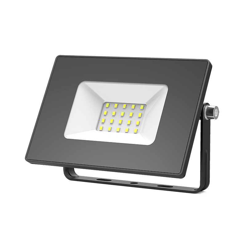 Купить прожектор светодиодный "gauss" elementary 20вт 1750lm ip65 6500к черный (гарантия 2 года) | КилоВатт