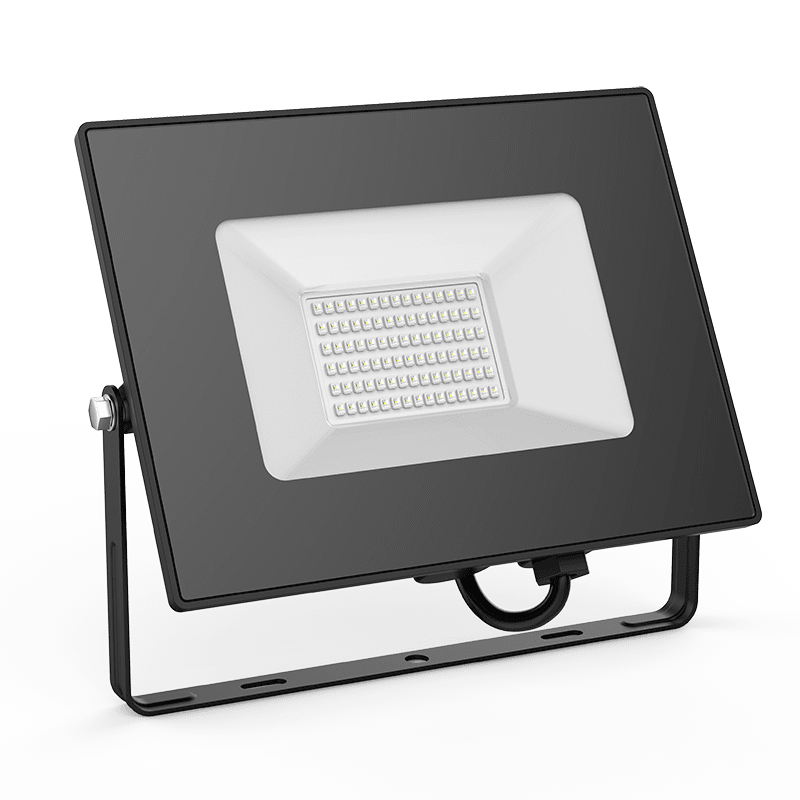 Купить прожектор светодиодный "gauss" elementary 50вт 3200lm ip65 (зеленого свечения) черный | КилоВатт