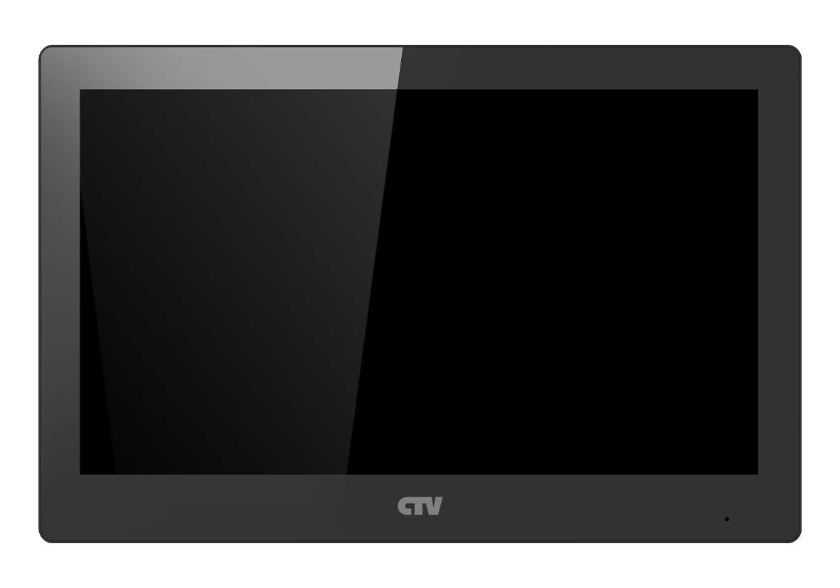 Купить монитор видеодомофона "ctv" цветной ctv-ip-m6103 (экран 10"/25, touch screen, детектор движения, встроенный модуль wi-fi, операционная система embedded linux)  | КилоВатт